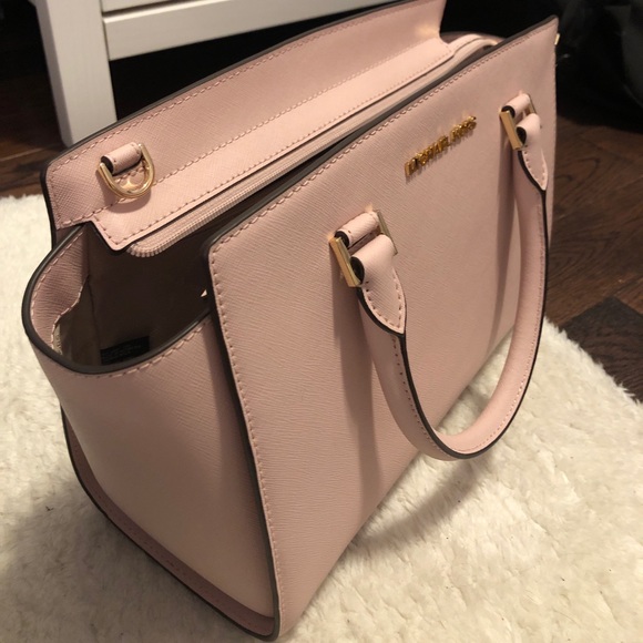 Michael Kors Plush Pink Purse - Picture 2 of 6